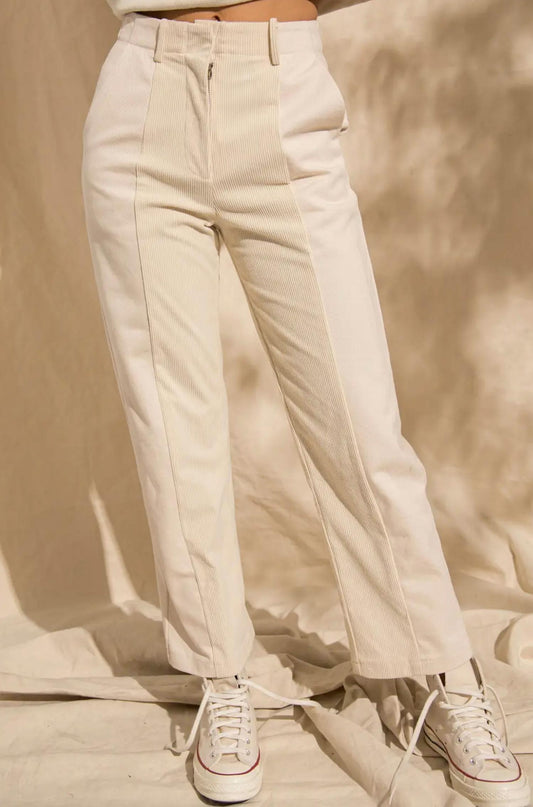 DANIELLE SPLIT PANEL PANTS