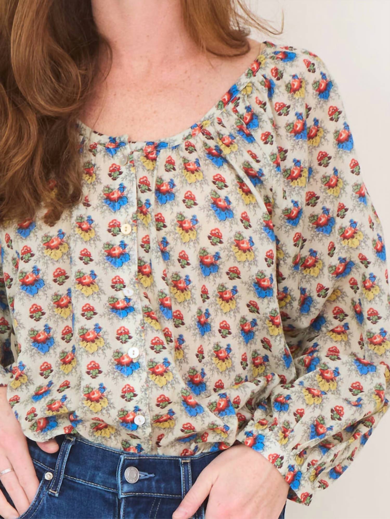 Mille - Aly Floral Top