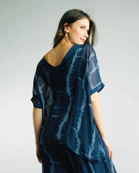 Tempo Paris - Tie Dye V-neck Top