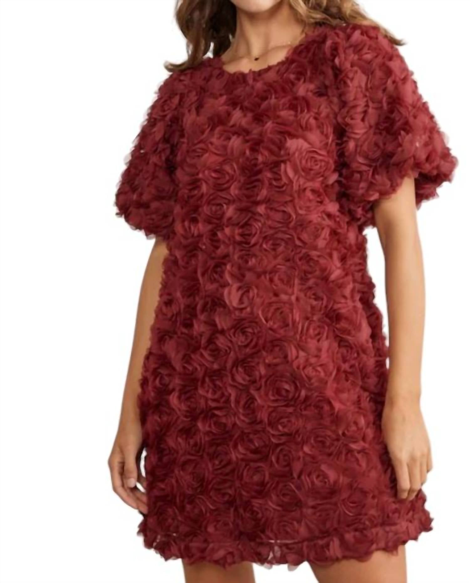In February - Ribbon Mini Dress