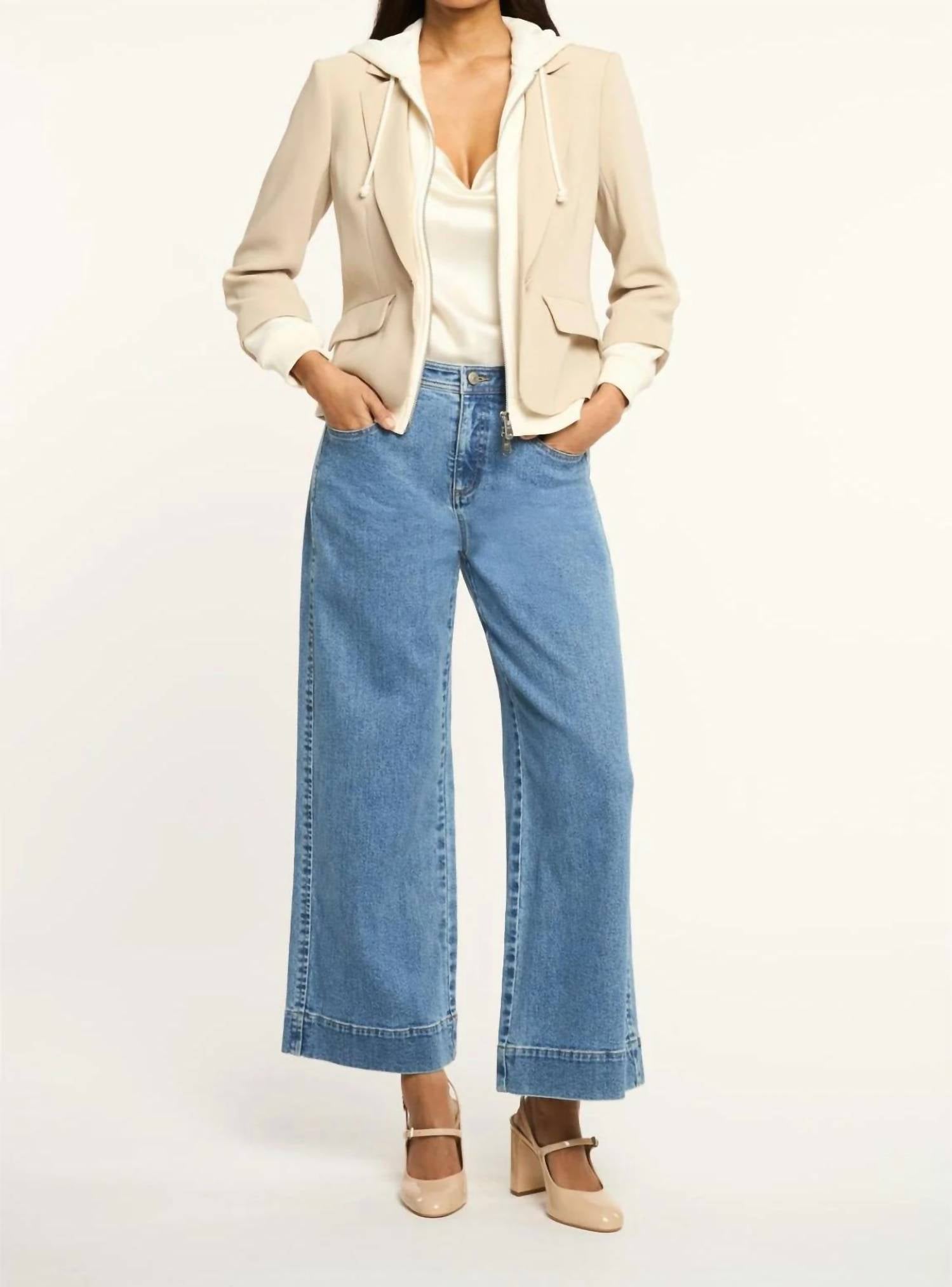 Cinq A Sept - Zip Up Le Petit Khloe Blazer