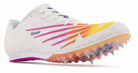 New Balance Unisex Md500 V8 Spike Shoes in white vibrant violet - women's shoe - view 5