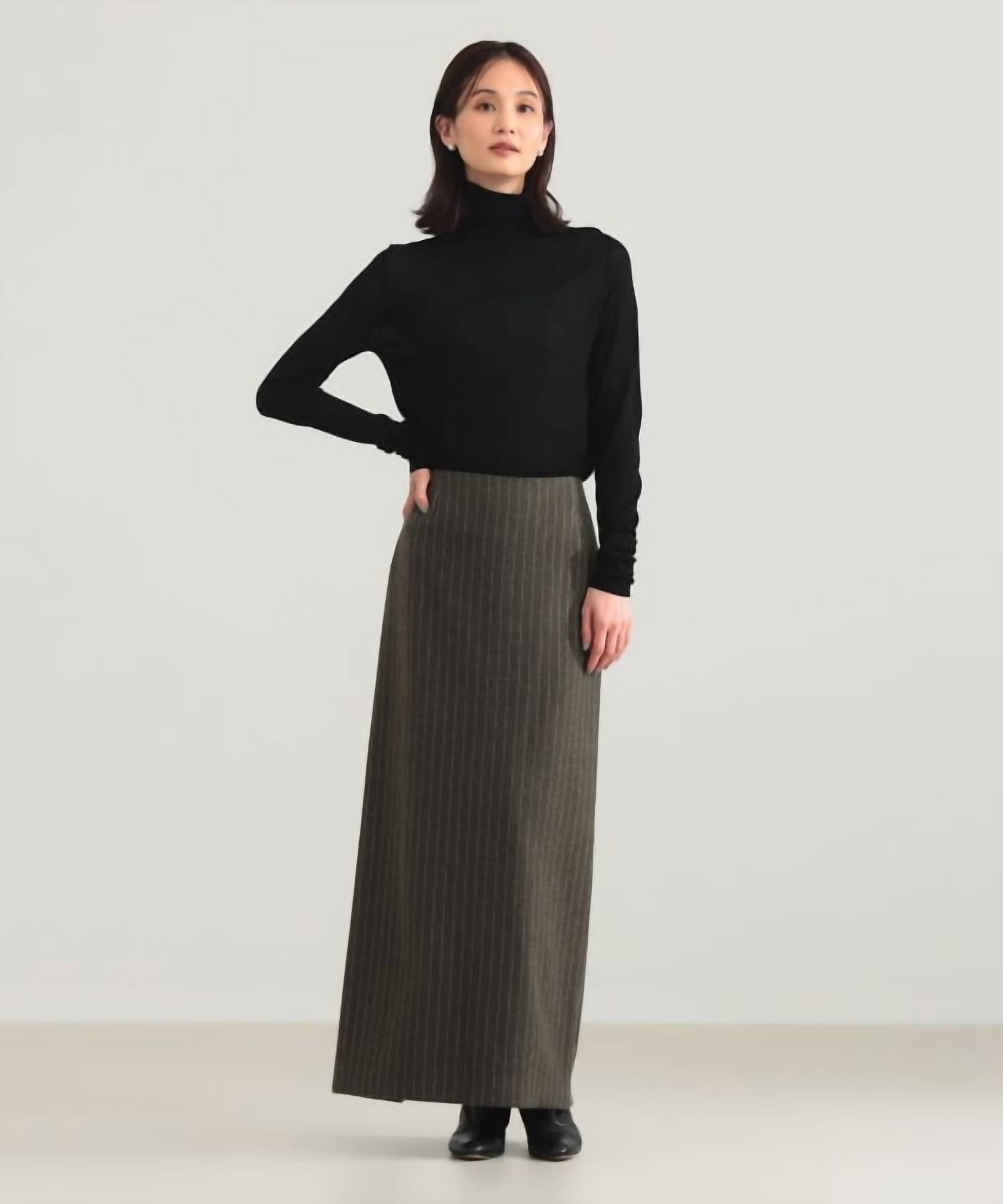 Christian Wijnants - Samina Striped Long Skirt