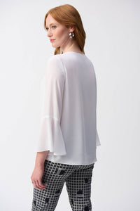 Joseph Ribkoff - Georgette High-low Boxy Top