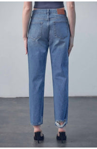 Tracey High Rise Straight Leg Jean