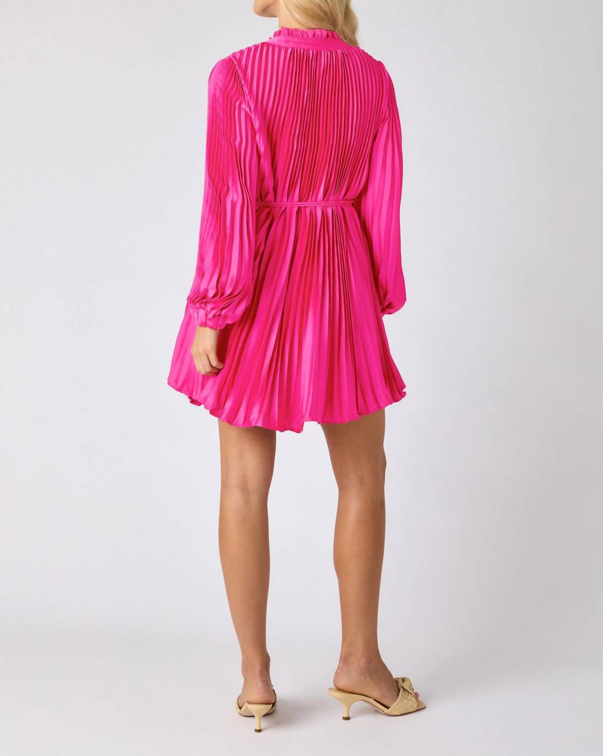Crosby by Mollie Burch Heidi Mini Dress in berry electric - women's dress - view 5