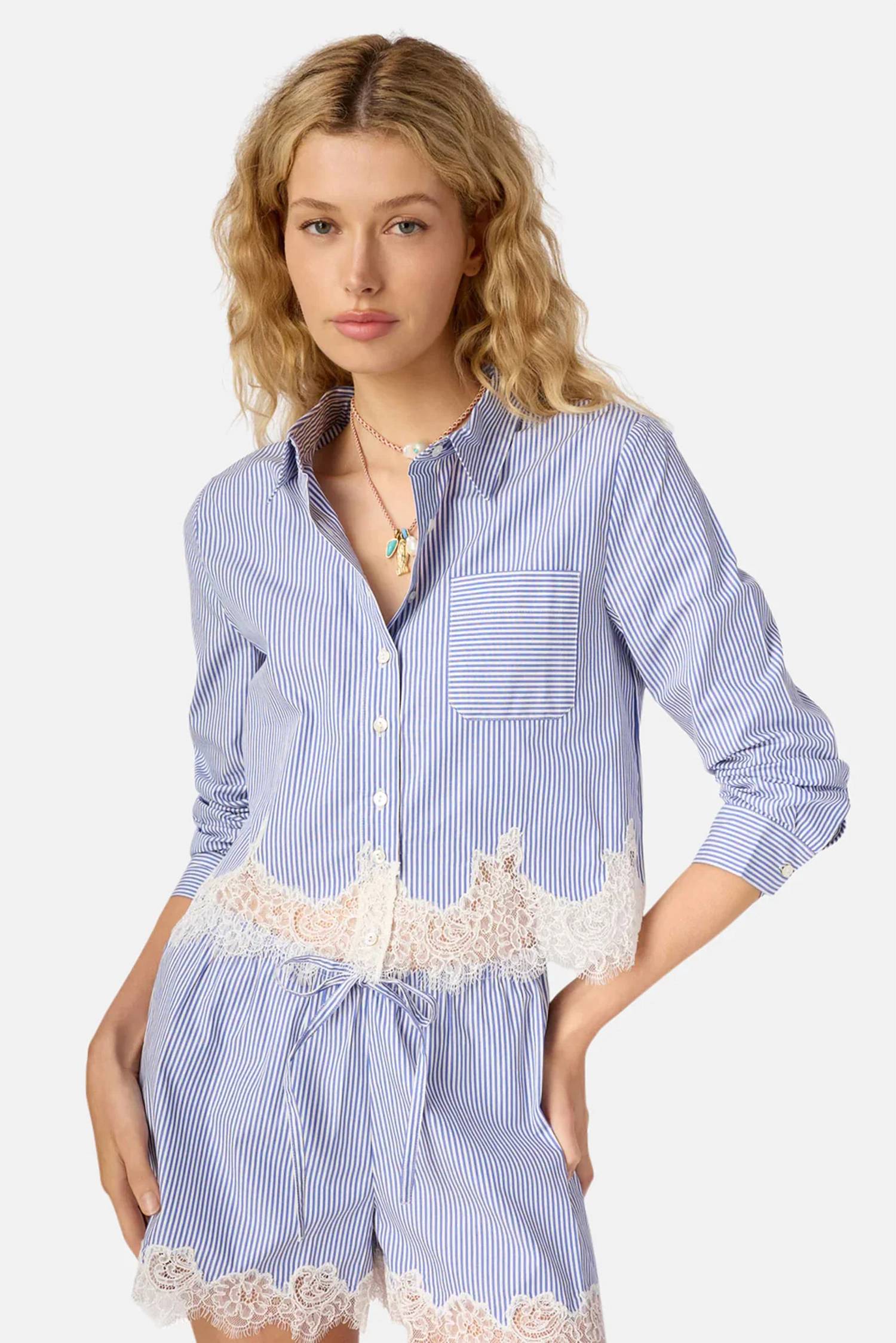 Cami Nyc - Luisa Cropped Button Down Shirt