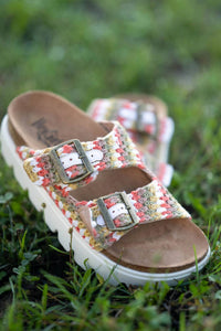 Hey Girl By Corkys - Women's Rumor Has It Macrame Sandals