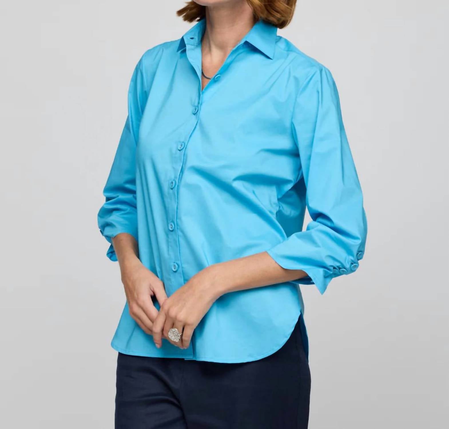 Hinson Wu - 3/4 Sleeve Delphine Top