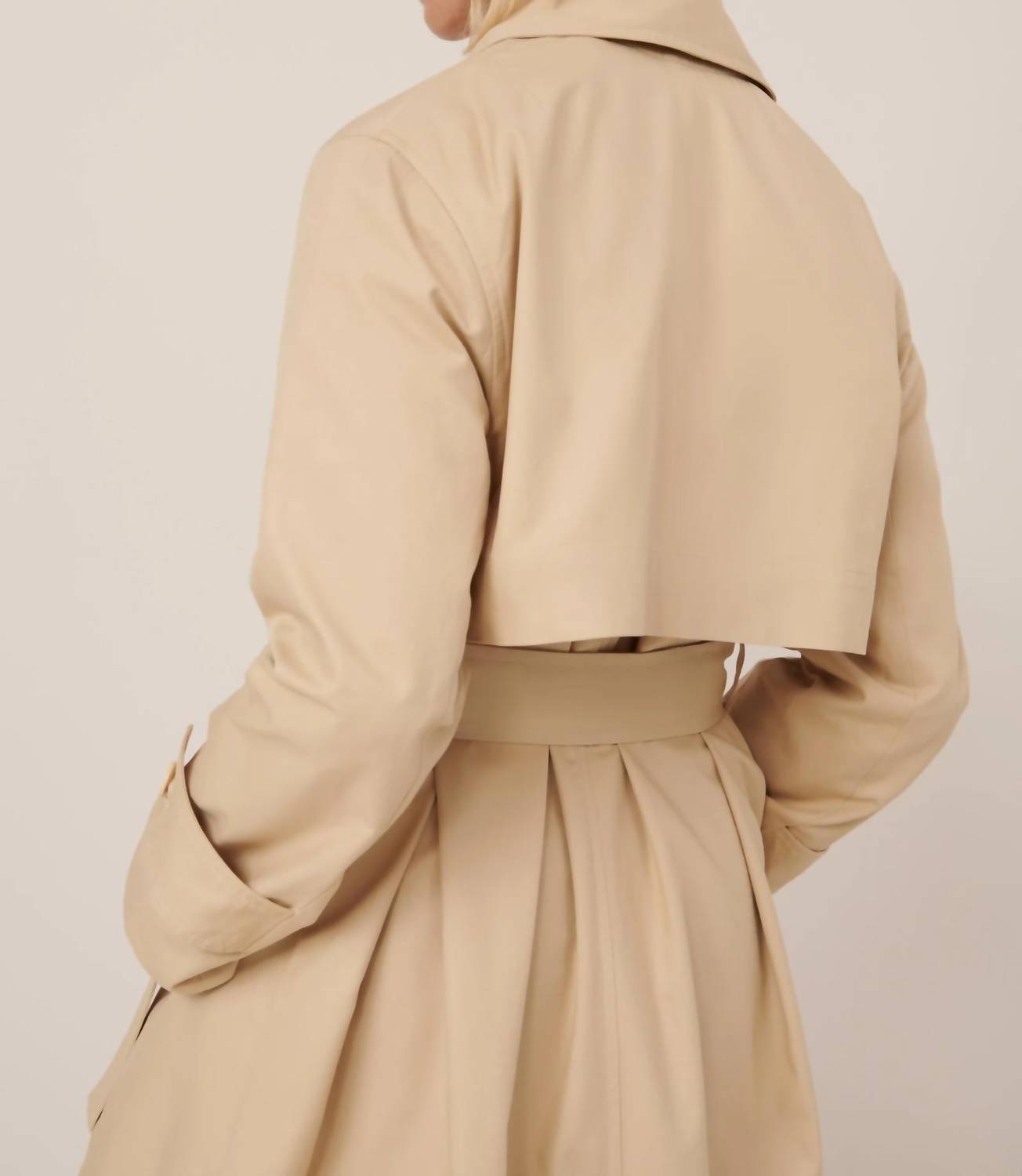 Kowtow - Cleo Trench With Detachable Belt
