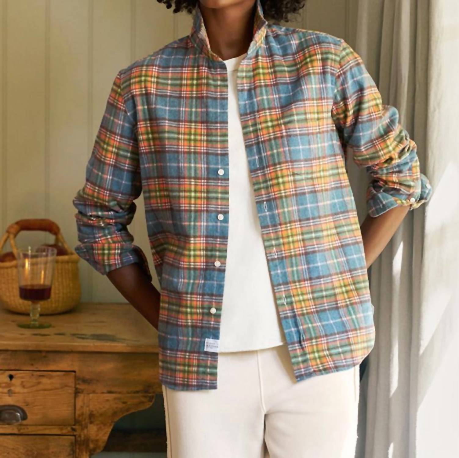Frank & Eileen - Barry Plaid Button Up