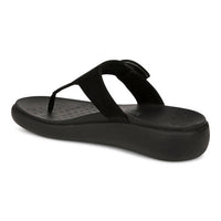 VIONIC Women's Activate Rx Sandals in black suede - women's sandal - alternate view