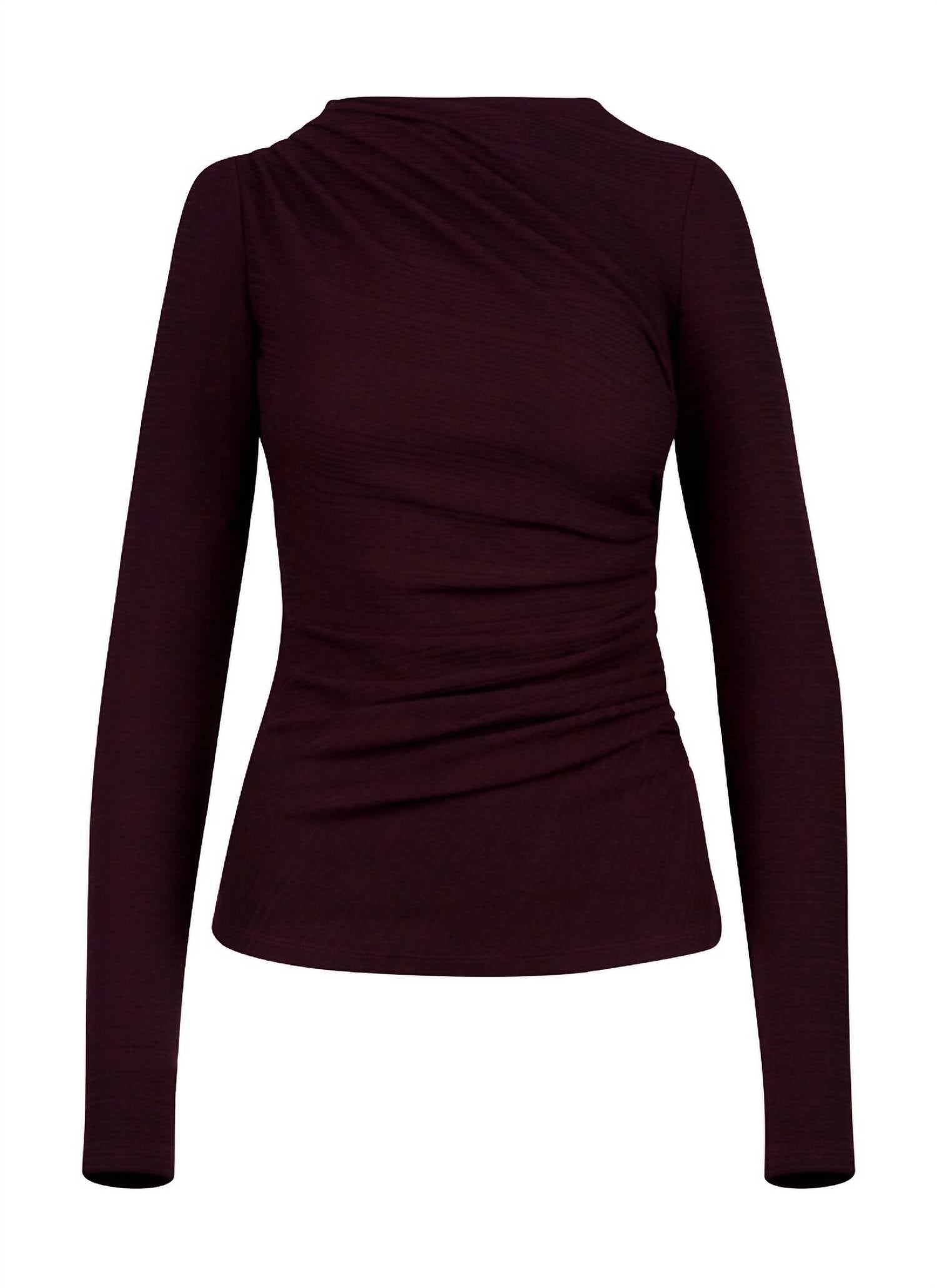 Smythe - Ruched Knit Top