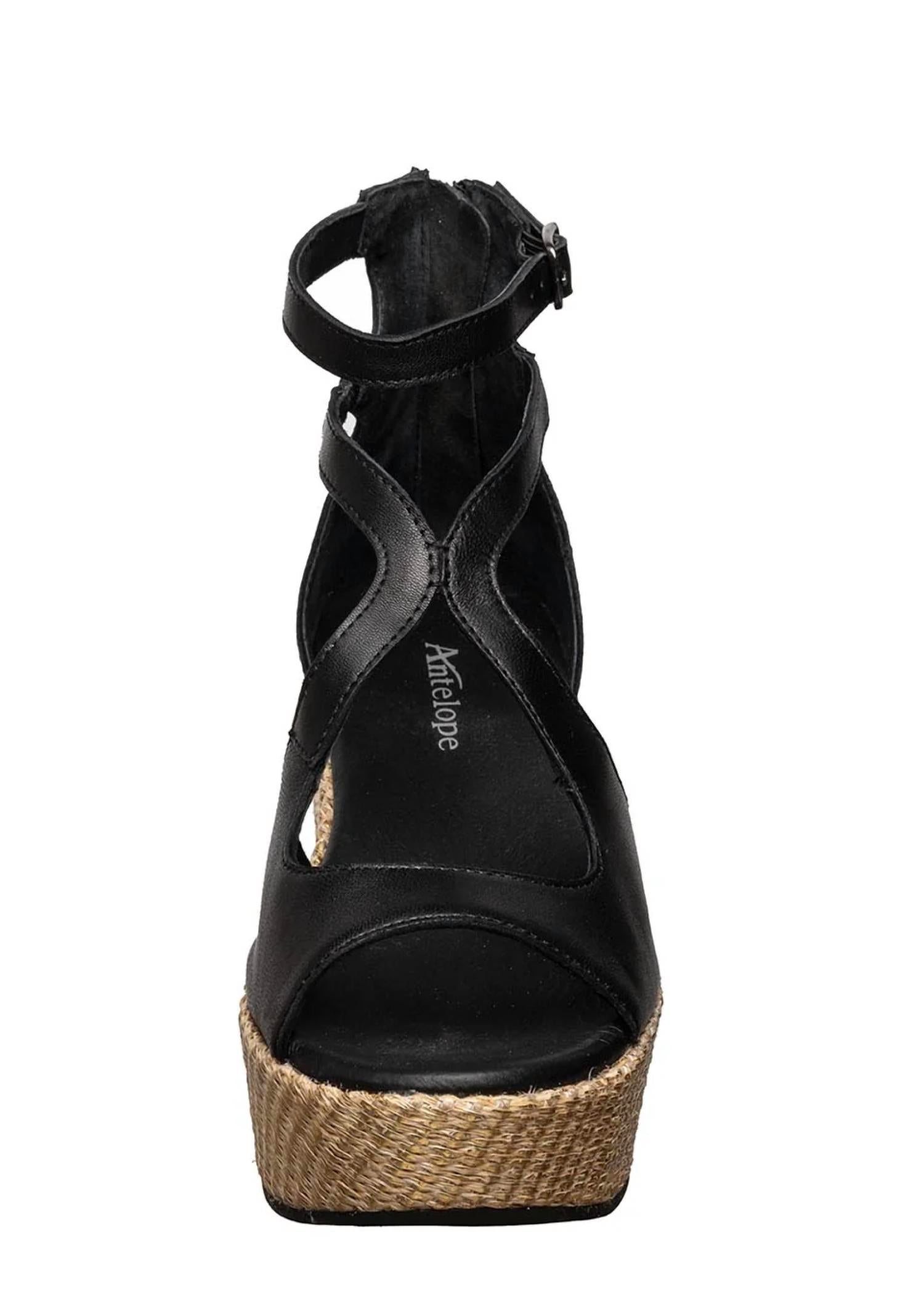 Antelope - Women's H52 Hartlynn Leather Espadrille Sandals