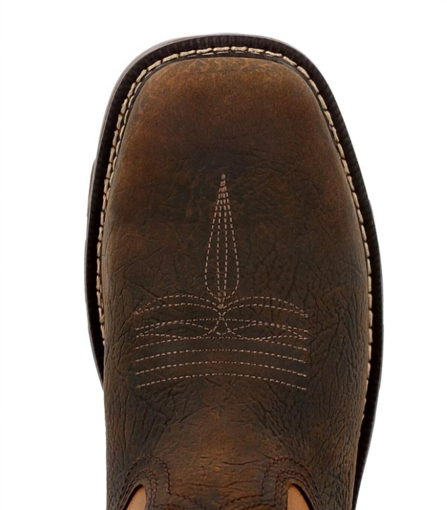 Georgia Boot - Men's Carbo-Tec FLX 11" Waterproof Pull On Work Boot