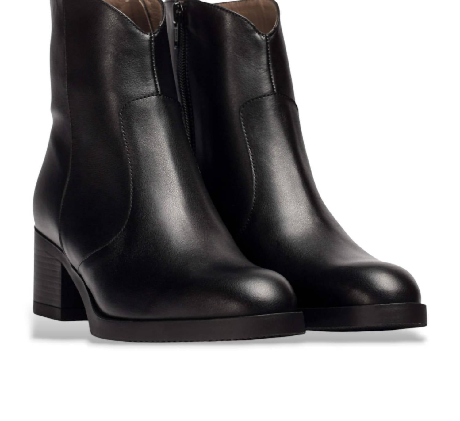 Wonders - Women's Leather Ankle Boots