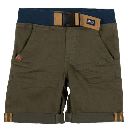 Noruk Collection - Boys' Tactical Buckle Pull-on Short