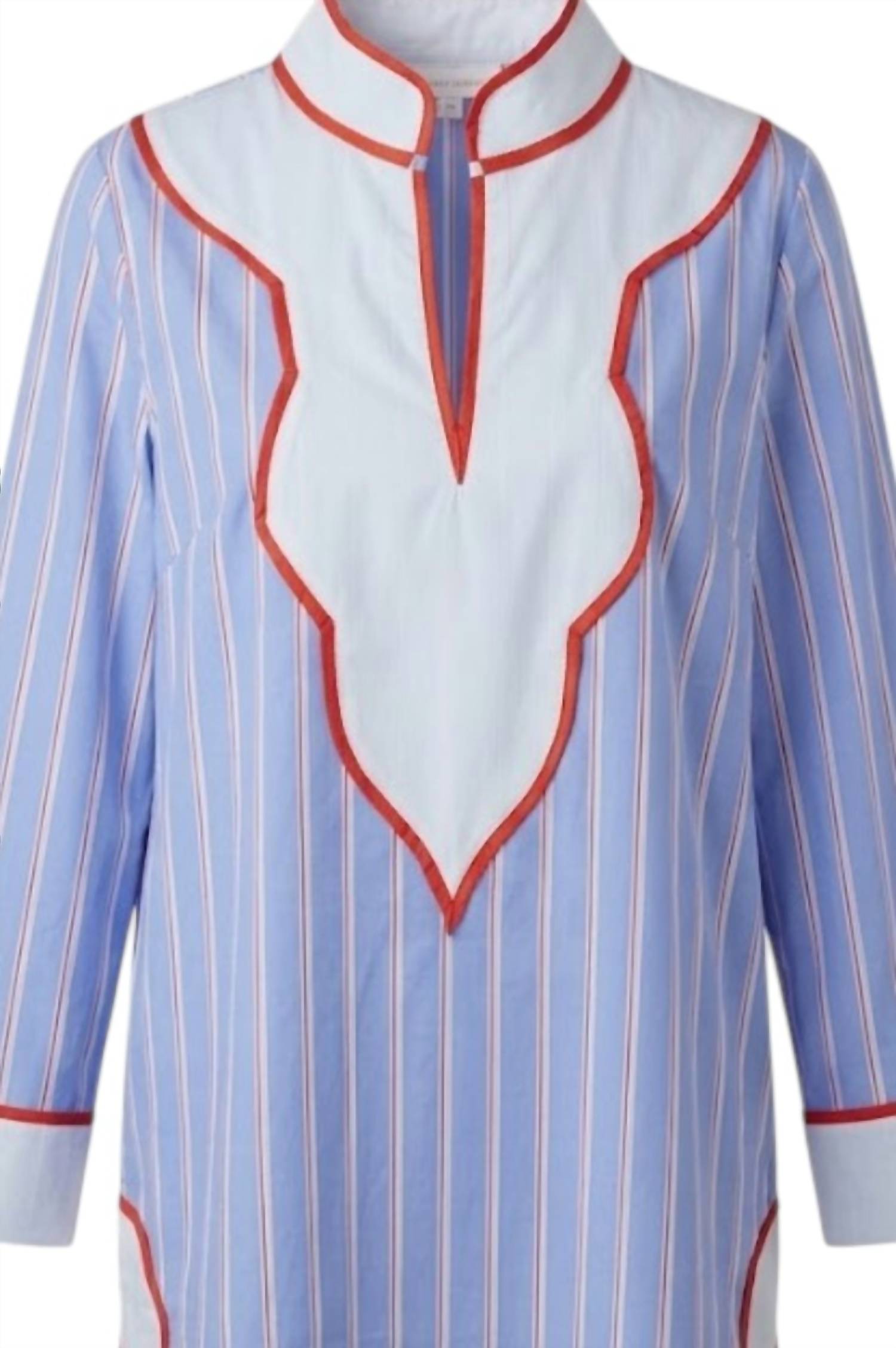 Thml - Women's Long Sleeve Striped V-neck Dress