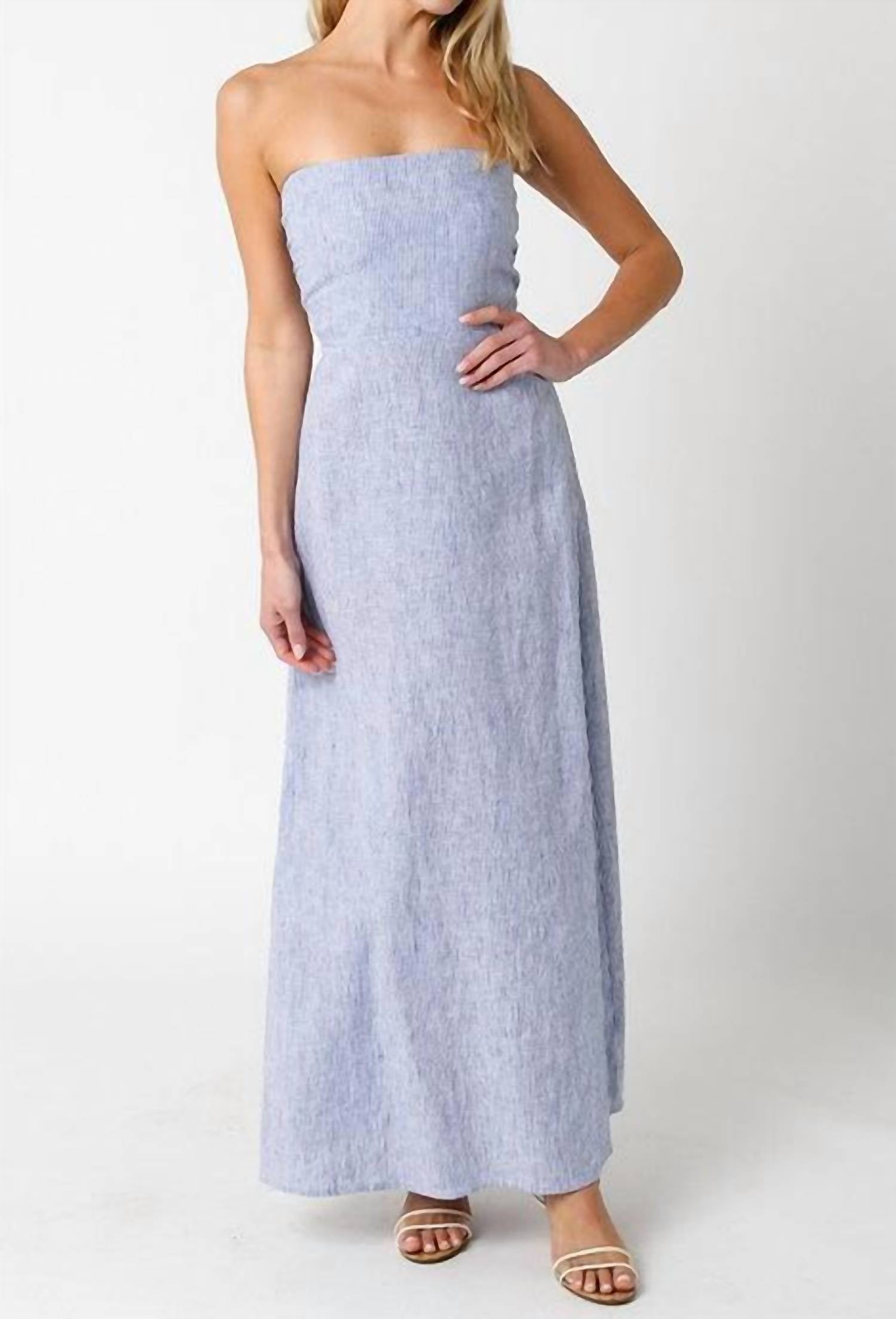 Olivaceous - Milard Denim Dress