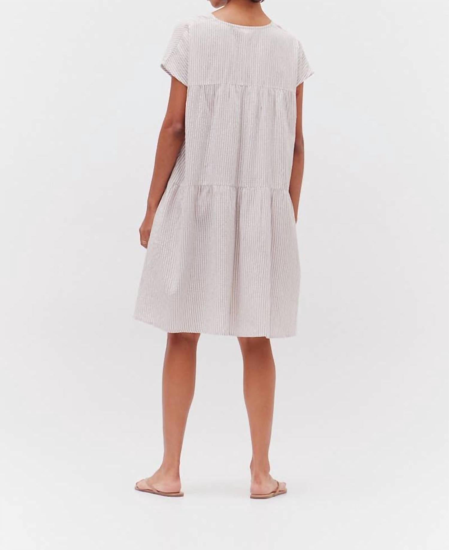 Grade & Gather - Flowy Stripe Midi Dress