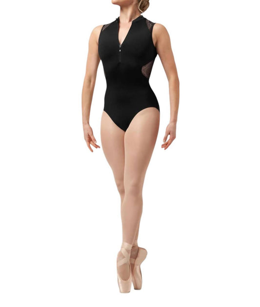 Bloch - Harper Zip Lace Tank Leotard