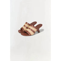 Simkhai - Women's Shadow Mule Raffia Sandal
