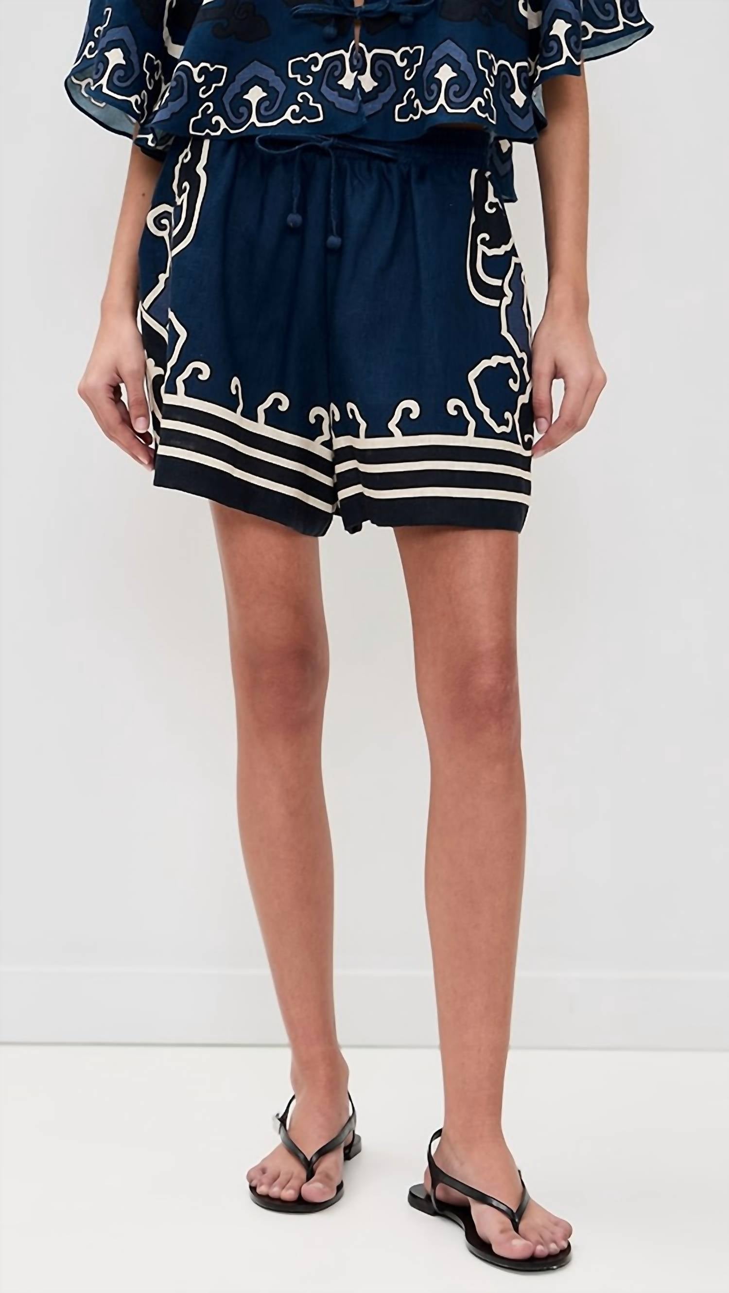 Sea - Blaise Print Shorts