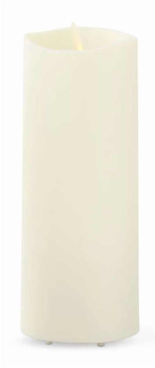 3.25" x 8.5" Outdoor Pillar Flameless Candle