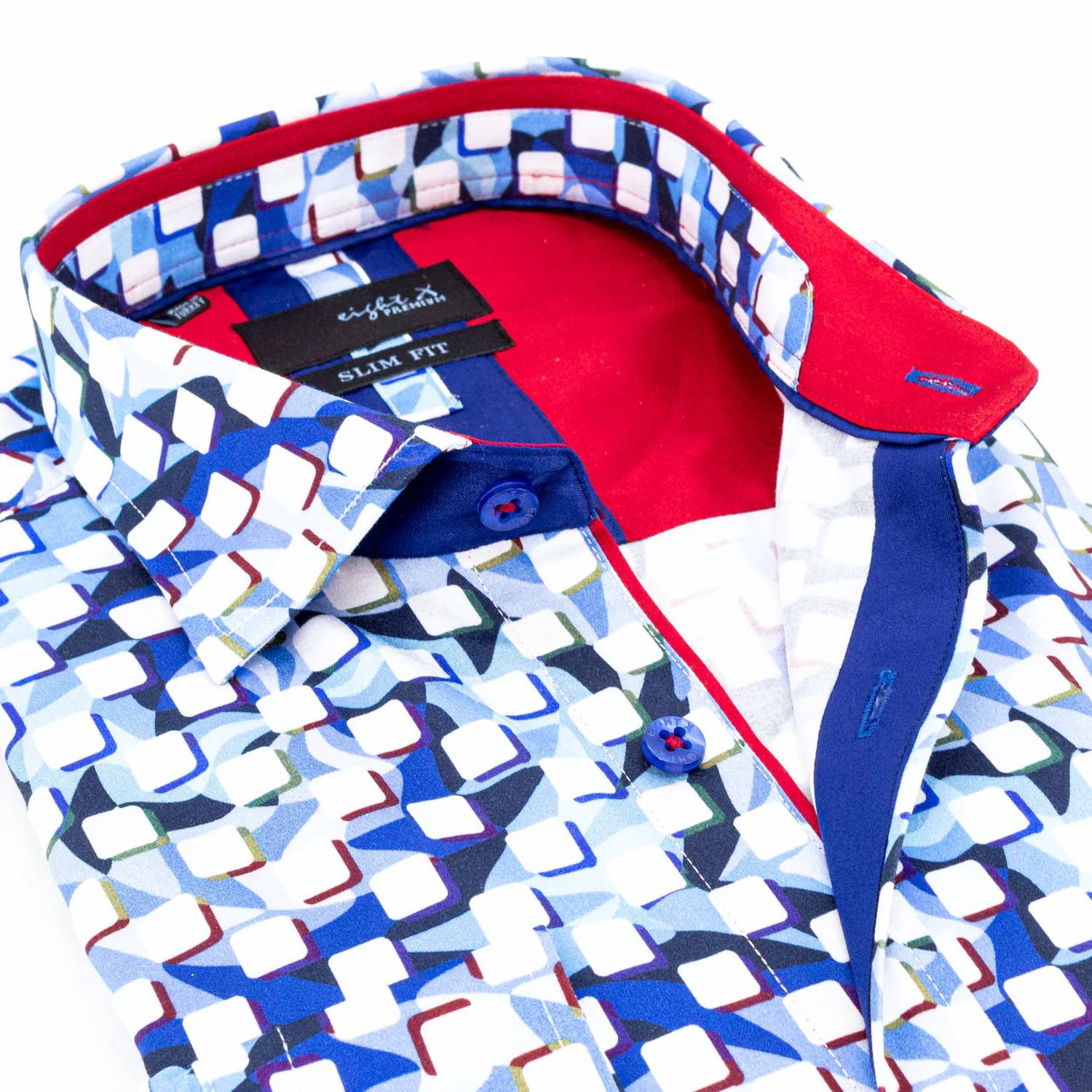Eight X - Tile Tab Button Down Shirt