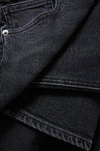 Veronica Beard Leah Straight-Leg Jean in washed onyx - women's jeans - view 5