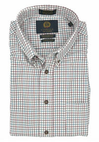 Viyella - Men's Mini Tattersall Button Down Shirt