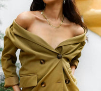 Adriana Pappas - Women's Chic & Sleek Drop Earrings