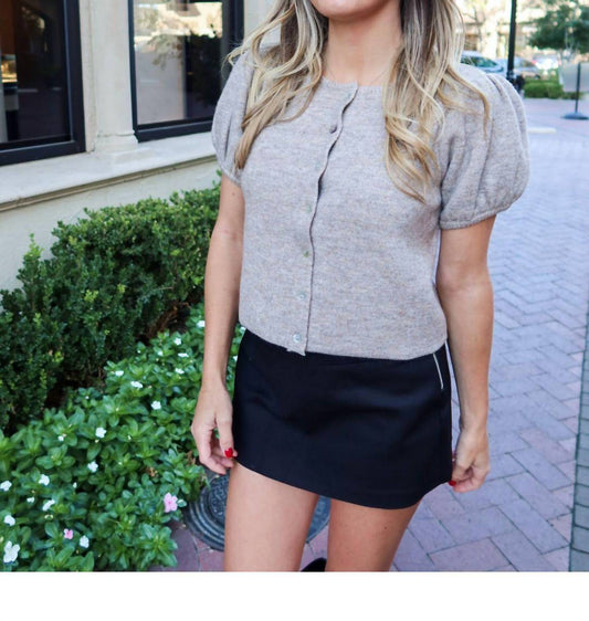 2.7 August Apparel - Keep It Simple Pull-on Skort