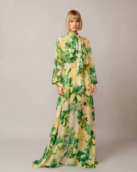 Maison Zoulias - Marella Silk Maxi Dress