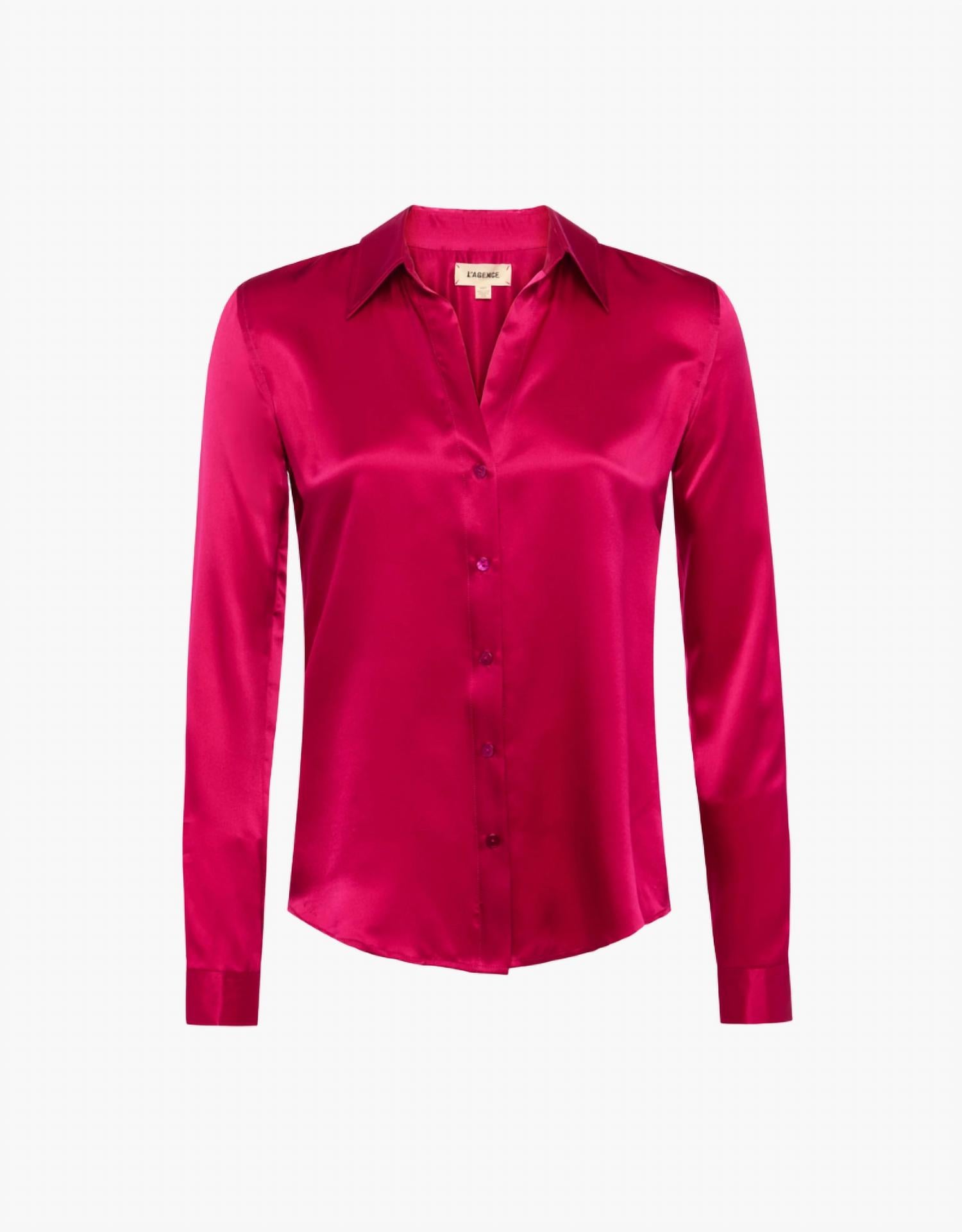 L'Agence - Tyler Silk Blouse