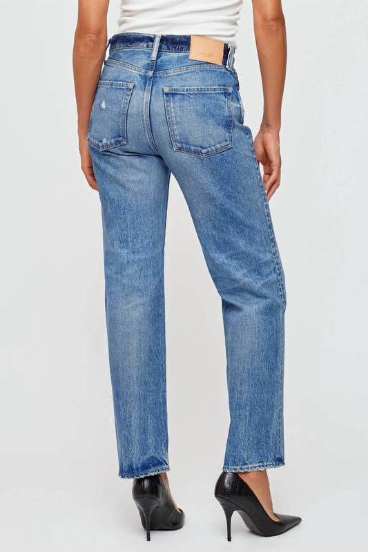 Moussy - Micanopy Mid Rise Straight Jeans