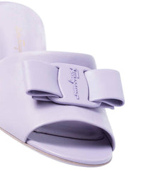 Salvatore Ferragamo - Women's Viva Bow Leather Sandals