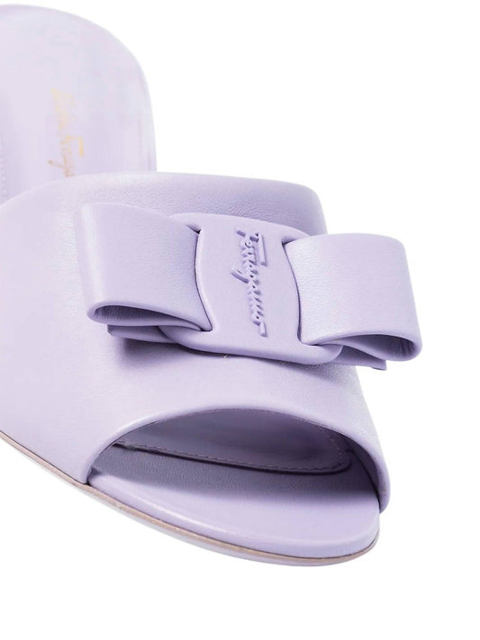 Salvatore Ferragamo - Women's Viva Bow Leather Sandals