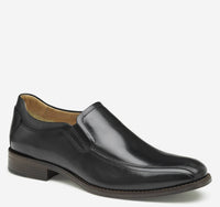JOHNSTON & MURPHY Men's Lewis Venetian Dress Shoes in black full grain - men's loafer