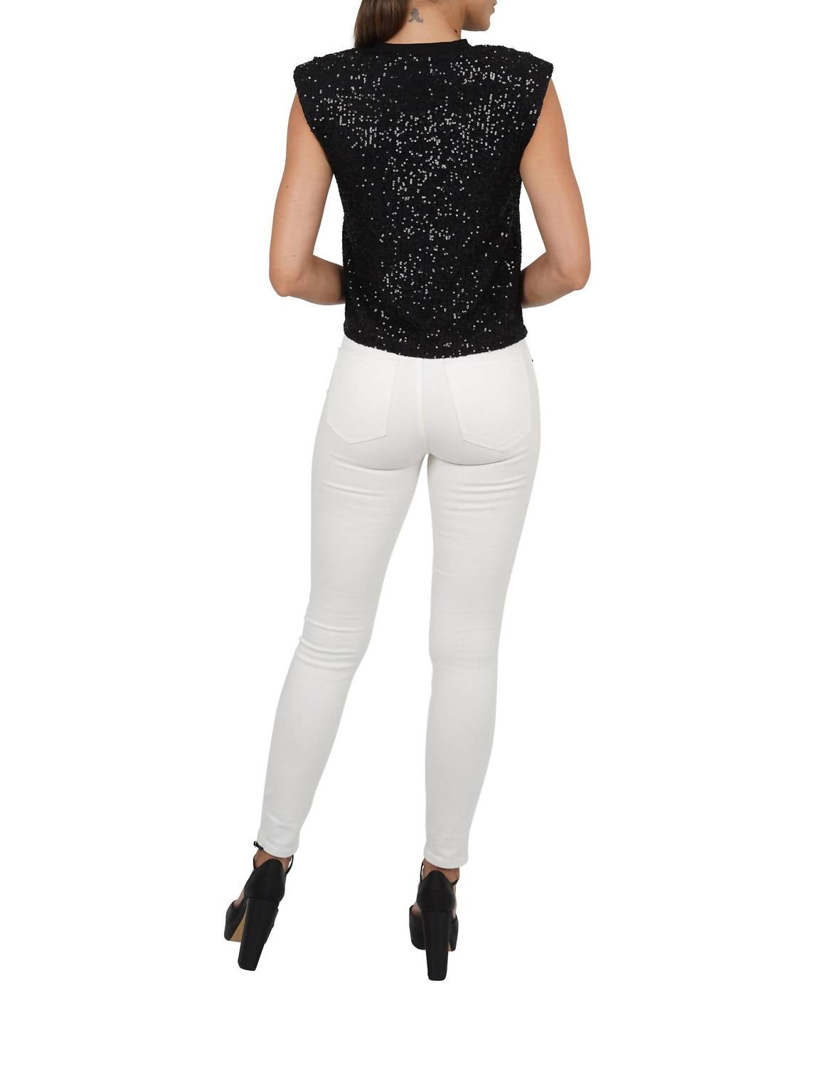 Love Token - Scarlett Sequin Top