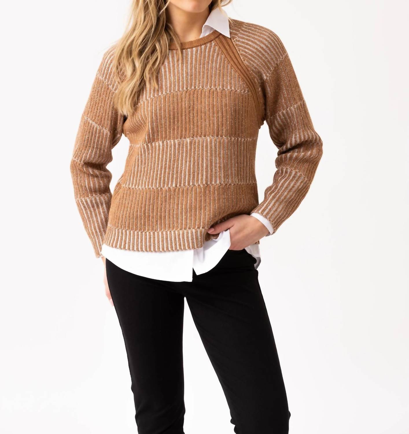 Marble - Removable Neck Sweater