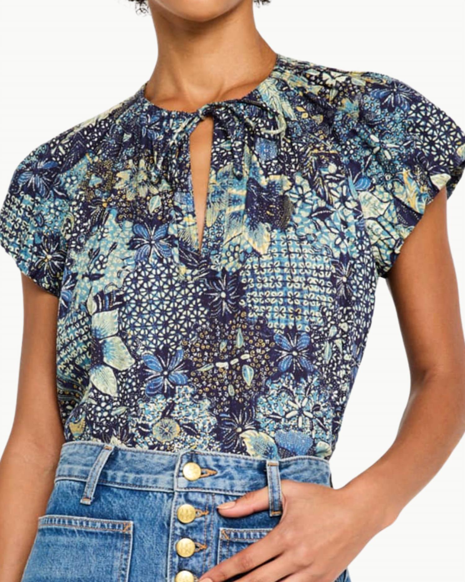 Ulla Johnson - Issa Tie-neck Top