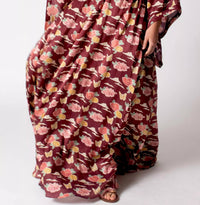 Miguelina - Amora Cut-out Floral Maxi Dress