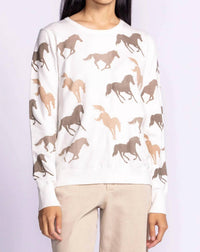 Pink Martini - Wild Horses Sweater