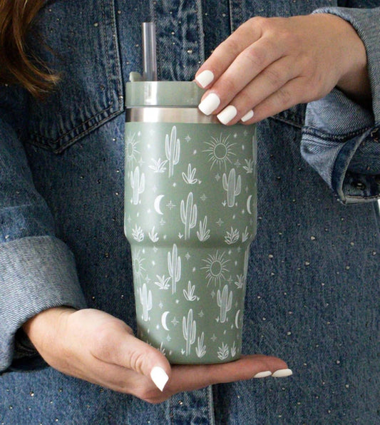 The Care Collective - Cactus Mini Tumbler