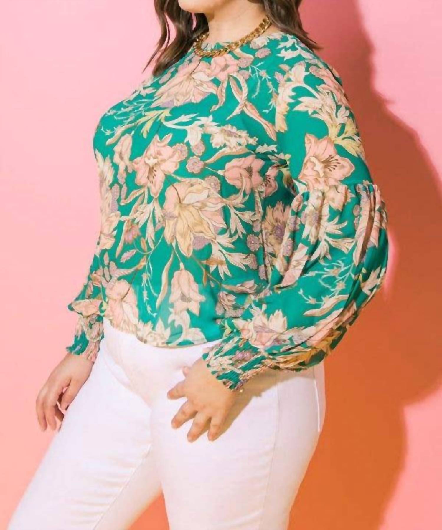 Flying Tomato - Printed Woven Top