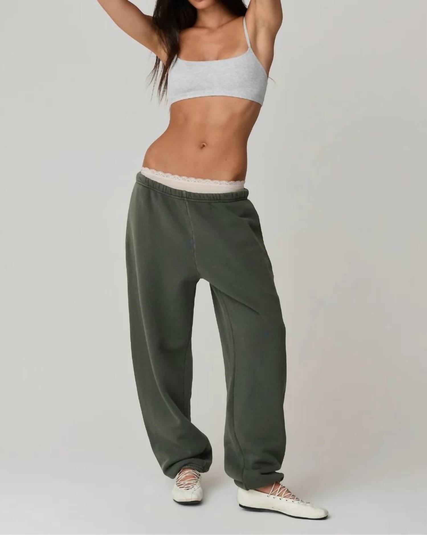 Asher - Sebi Cotton Fleece Sweatpants