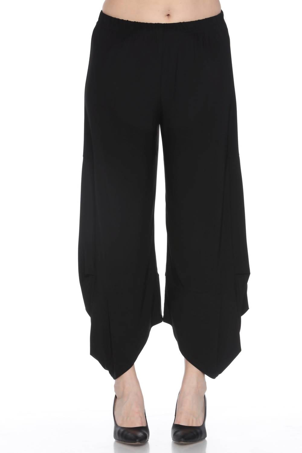 Joseph Ribkoff - Asymmetric Hem Balloon Wide Leg Pant