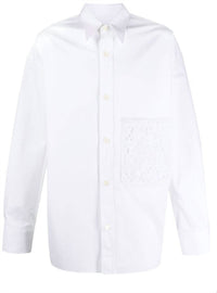 Valentino - Floral Lace Pocket Shirt