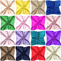 Diacly - Women's Silky Satin Square Scarf